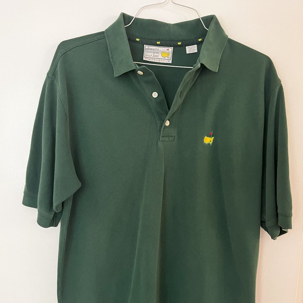 Augusta National Vintage Masters Golf Polo -- 100% Cotton
